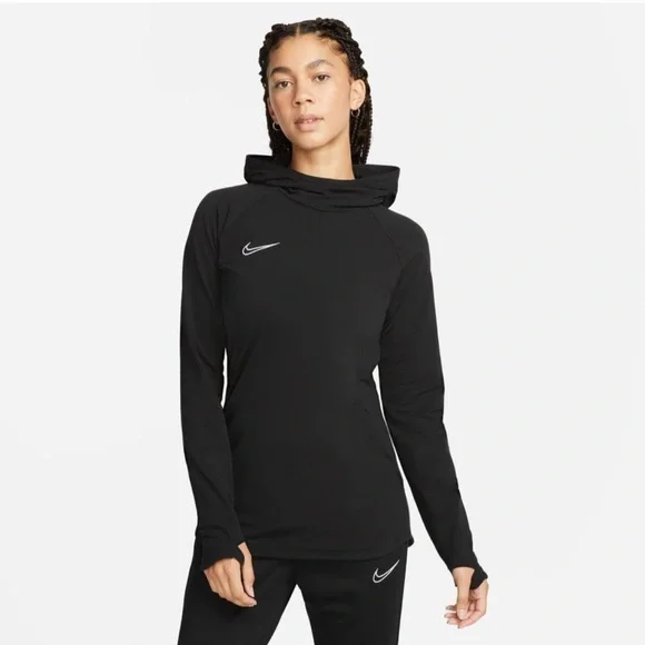 NWOT. NIKE WOMENS DRI-FIT ACADEMY HOODIE - Picture 3 of 15